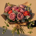 Blush Rose & Coral Bouquet