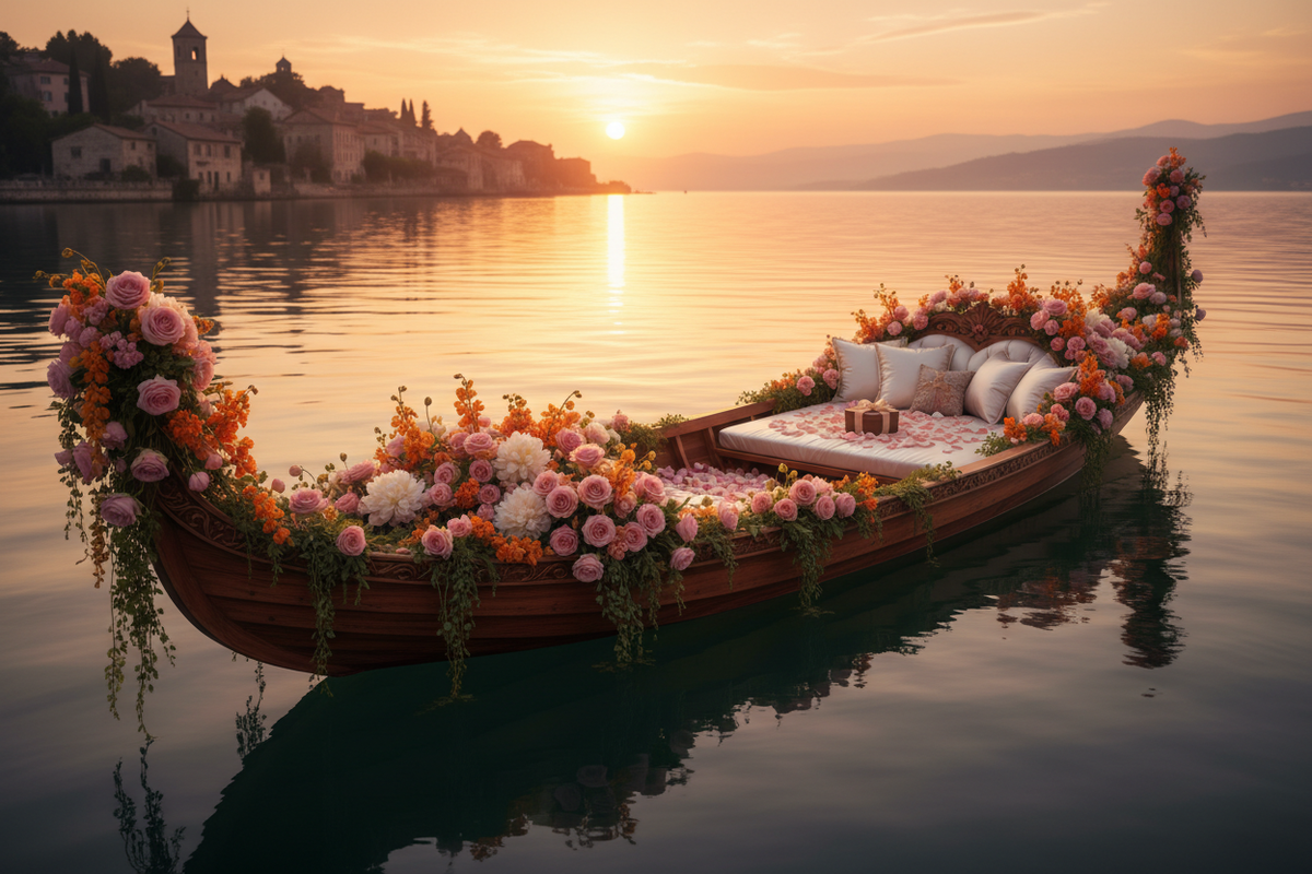 Fancy Boat Flowers
