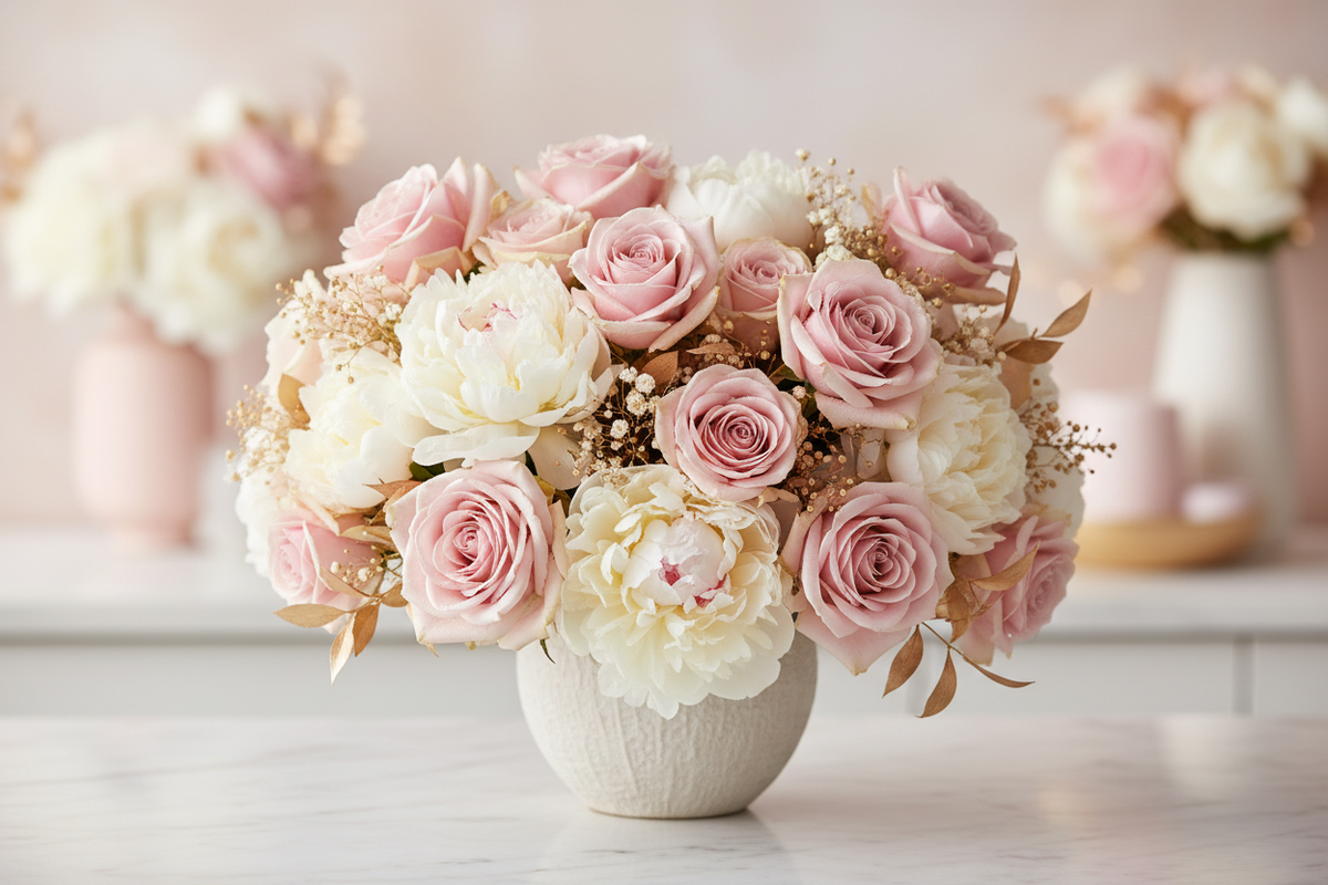 Luxury Editorial Bouquet Hero