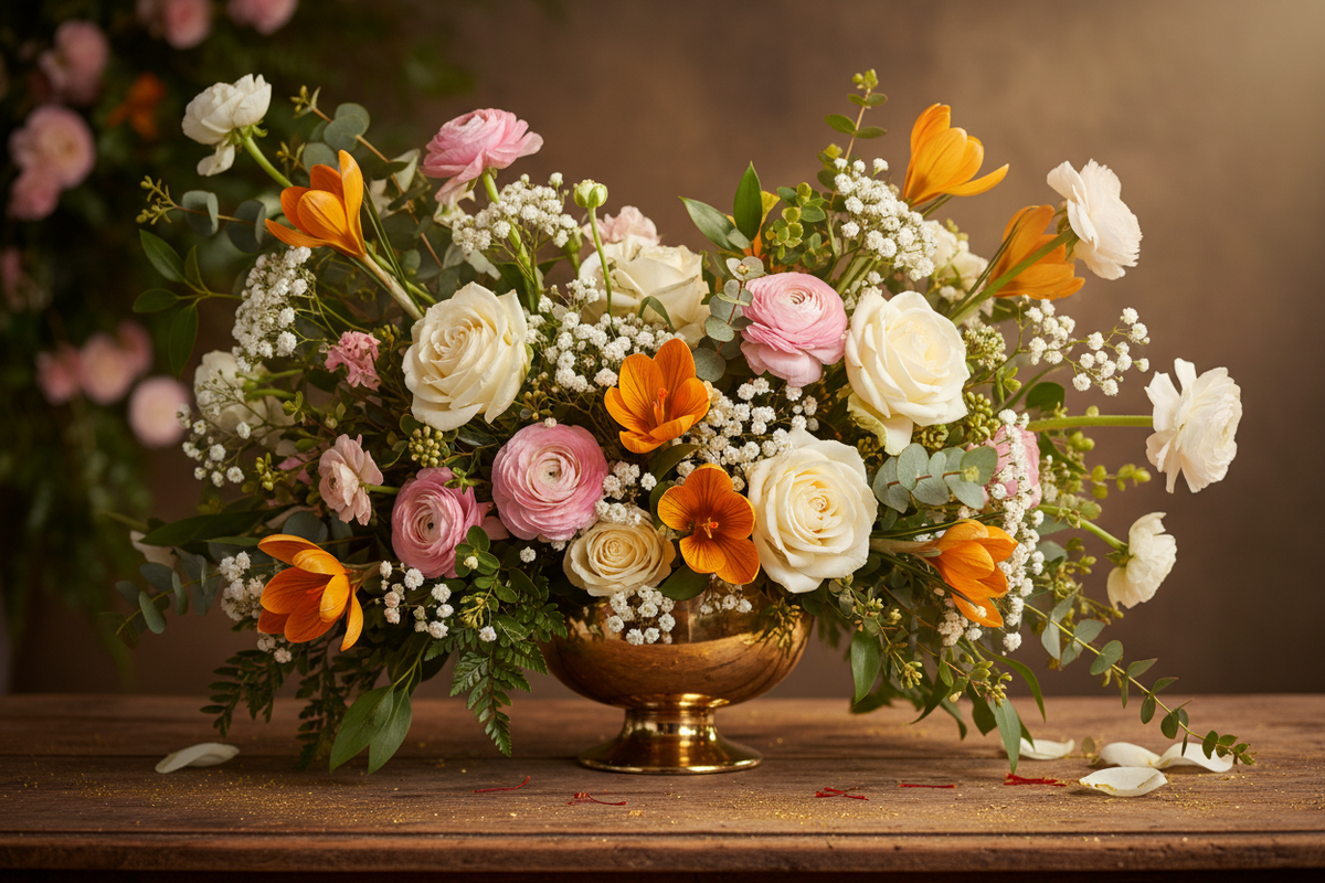 Saffron Bouquet 2